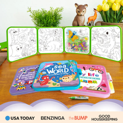 CocoToys™ Water Coloring Book
