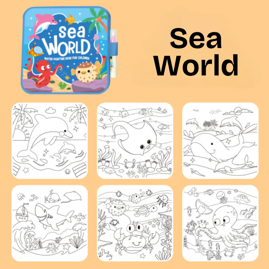CocoToys™ Water Coloring Book