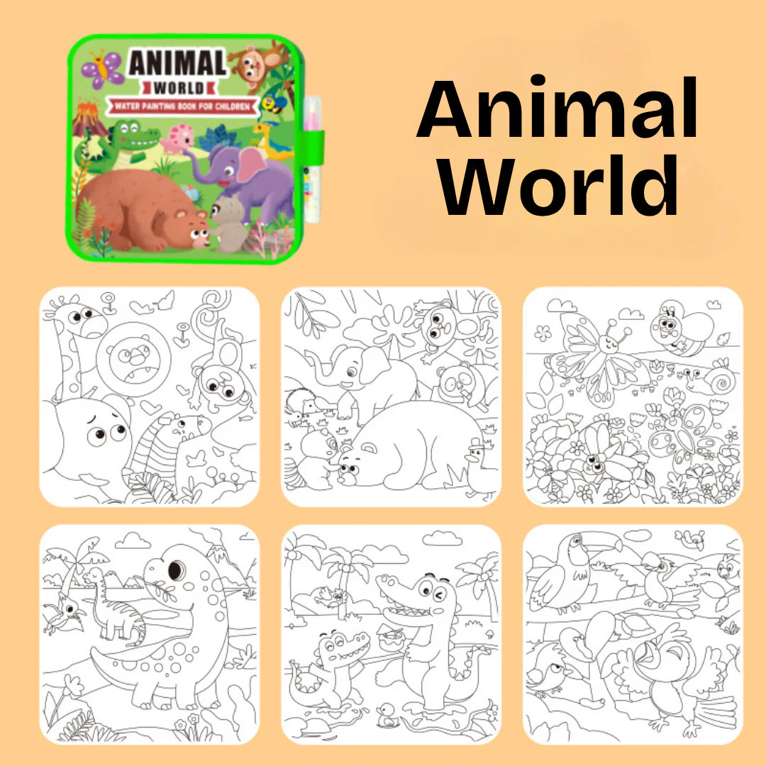 CocoToys™ Water Coloring Book