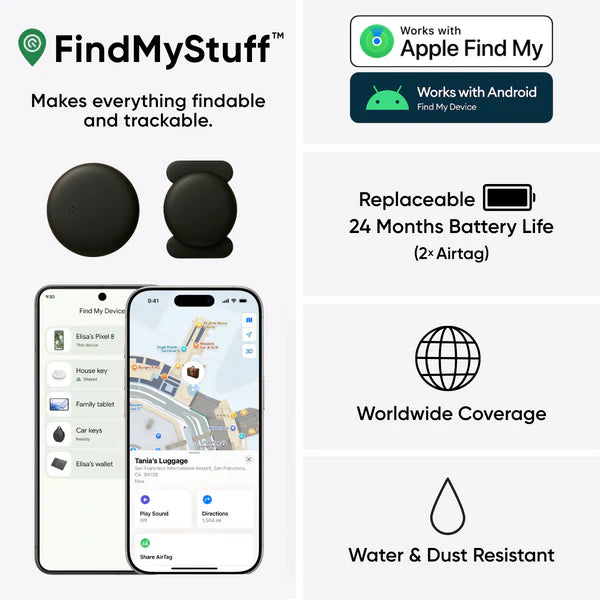 1 X TracMy™ - Anti-Theft Tracker With "Find My" Support (Copy)